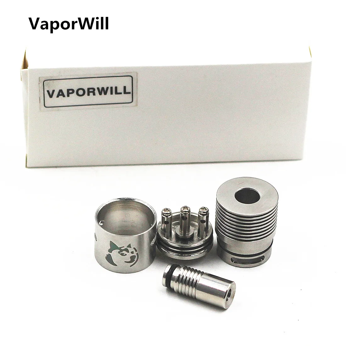 Doge RDA Rebuildable капающий распылитель капельница огромный Vape DIY мех бак для механической коробки мод испаритель