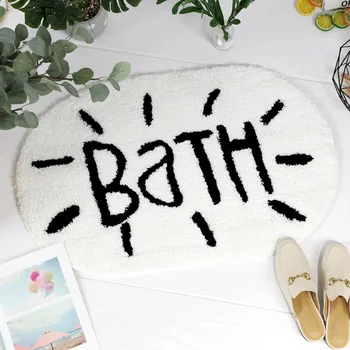 

Bathroom Absorbent Mat Toilet Door Mat Lobby Home Carpet Non-Slip Mat