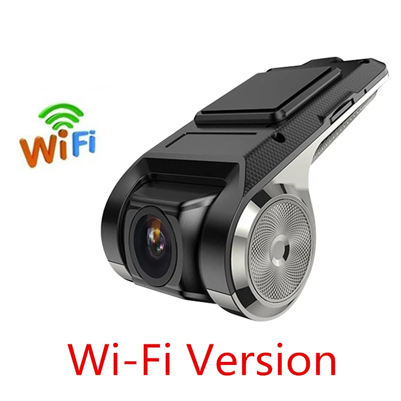 Автомобильная камера ADAS DVR Full HD 1080P видео рекордер g-сенсор Wi-Fi с tf-картой ночная версия Обнаружение движения Автомобильный видеорегистратор USB - Название цвета: wifi version