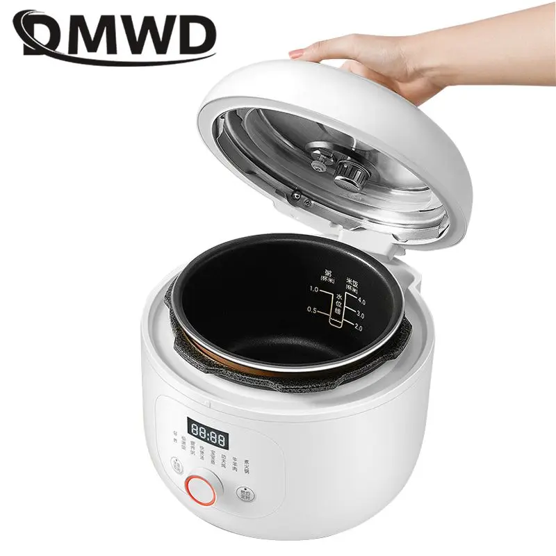 Умная мини рисоварка DMWD 2 л компактная скороварка суповарка приготовление еды 24