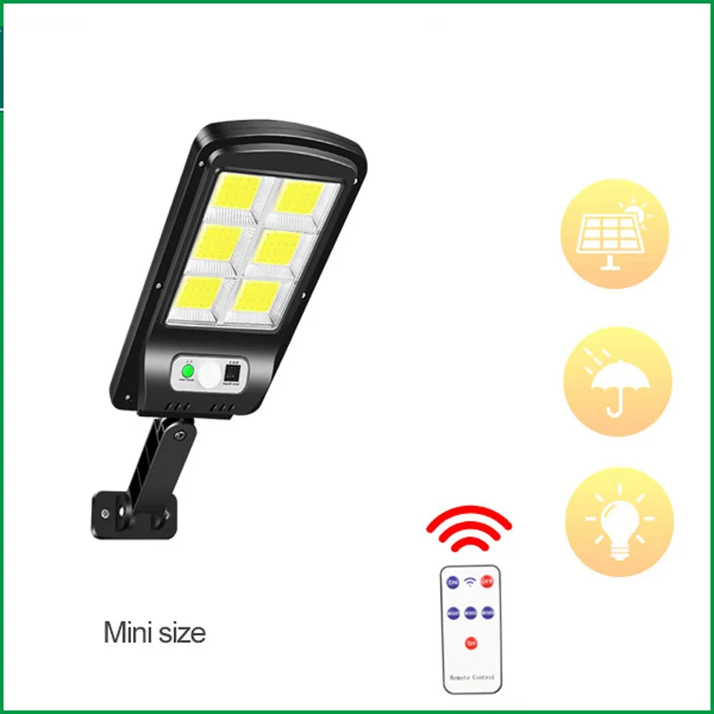 3500Watts 168 LED Solar Street Light IP65 Waterproof Remote Control PIR Motion Sensor Solar Lamp for Garden Security Wall Lights solar led street light Solar Lamps