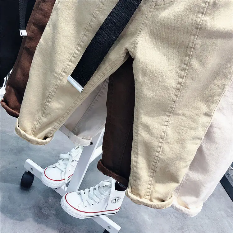 Boys Casual Pants With Belt Fashion Kids Long Pant Spring Autumn Winter Fashion Trousers Children Clothes kids pants