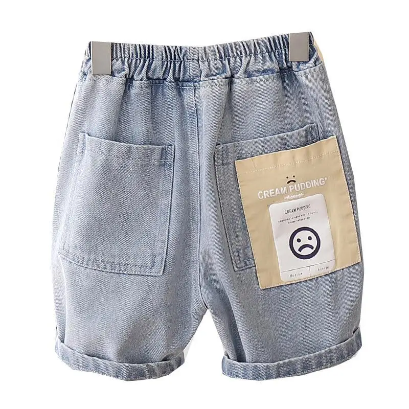 Lowered Summer Kids Jeans Clothing Trousers Shorts Boys Children Vidmid Cartoon New for P404 QMrXeB09AJZ