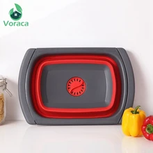 

Plastic Portable Folding Picnic Basin Travel Sink Drain Fruit Vegetables Washing Tool Durable Drainage Tools Kitchen Basket