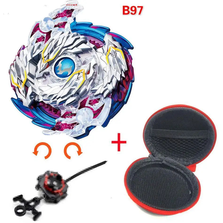 Takara Tomy лучшие пусковые установки Beyblade Burst B129 игрушки Арена Bey Blade и Bayblade Bable Слива Fafnir Металл Blayblade - Цвет: B97