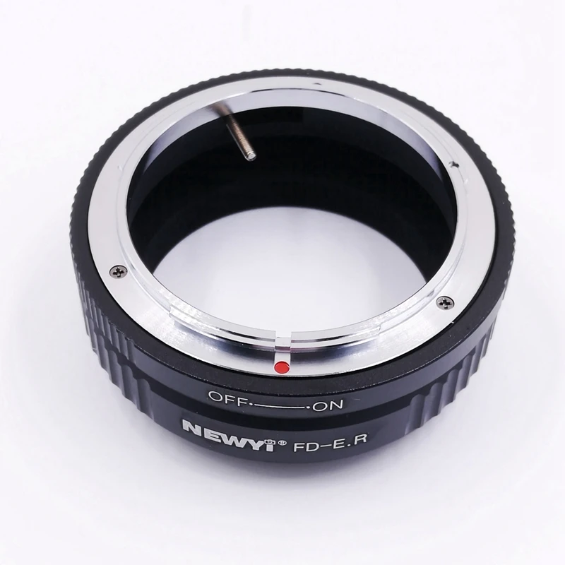 Переходное кольцо для объектива Newyi для объектива Canon Fd для Canon R Rf Mount Full Frame Adapter Aperture control