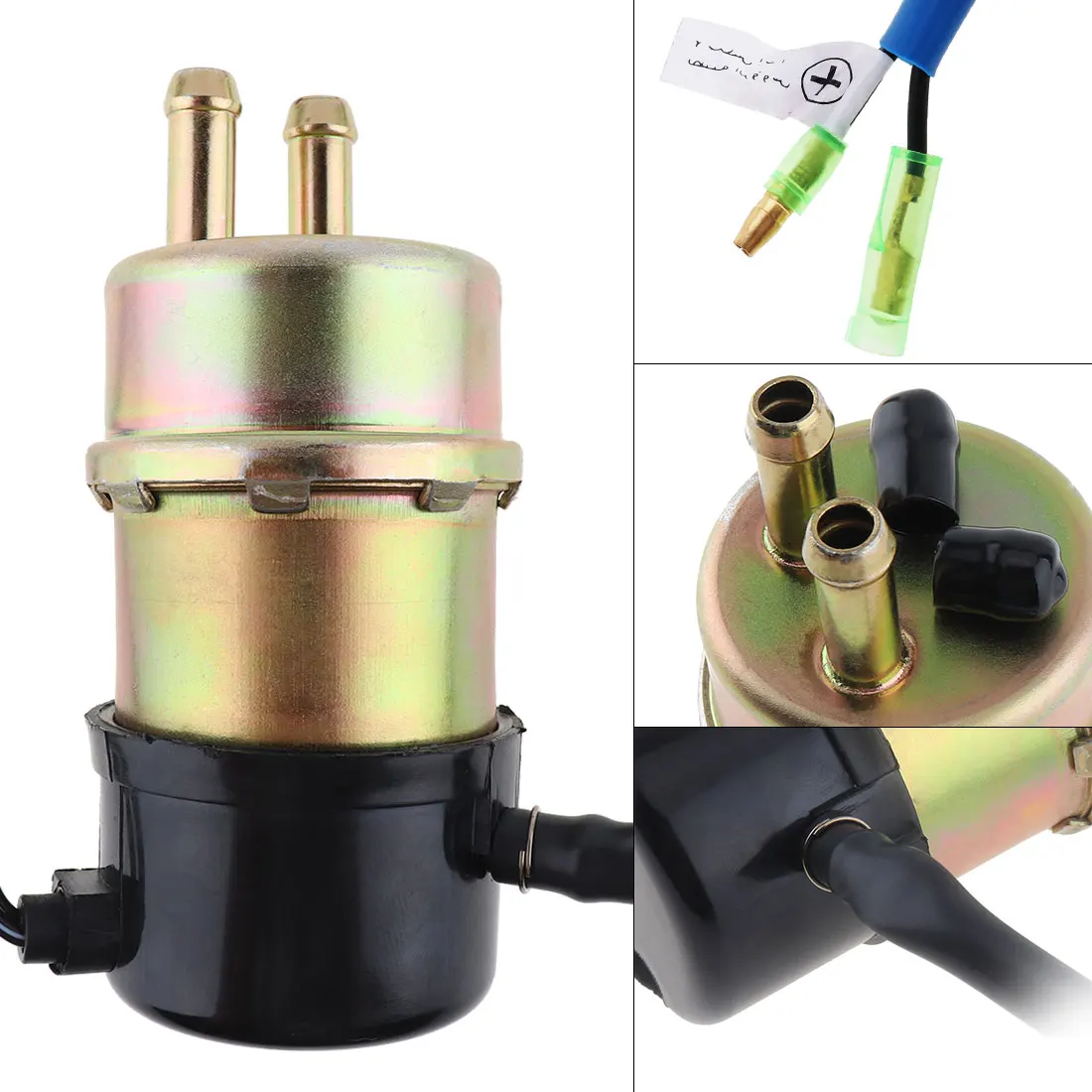 12V 1A 60-80 LPH автоматический электрический топливный насос с высоким потоком для мотоцикла с установочными аксессуарами для XRV750 Africa, 1990-2003