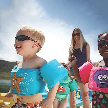 

Cartoon Child Life Jacket Buoyancy Vest Cute Baby Float Ball Arm Foam Swimming Auxiliary Protection