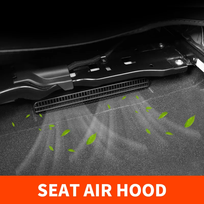 Air mask 2PCS Для 10th Honda Accord Крышка для воздуховода сиденье защита от выхода воздуха Рамка Анти-штепсельная крышка Accord внутренняя отделка мод - Название цвета: Air mask 2PCS