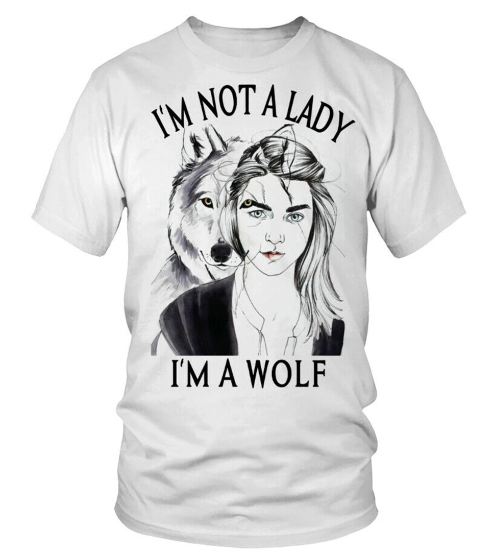 I M Not A Lady I M A Woft Arya Stark Game Of Thrones Black T Shirt S I M Not A Lady I M A Woft Arya Stark Game Of Thrones Black T Shirt S