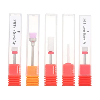 

5pcs Nail Drill Bits Manicure Nail Dust Cleanning Tool Cuticle Cleaner Rotary Polishing Nail Grinding Heads Nail Art DIY Tools