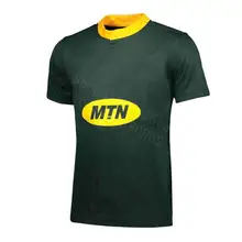 /19 Южноафриканская зеленая регби домашняя Реплика Вышивка Джерси Размер: S-3XL заказное имя и номер заказ 10 штук для 1 шт