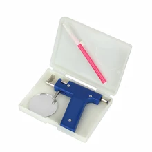 1 компл. Ржавчины нос пуповины отверстие для уха пирсинг пистолет инструмент безболезненная безопасность профессиональные безболезненные пирсинг инструменты