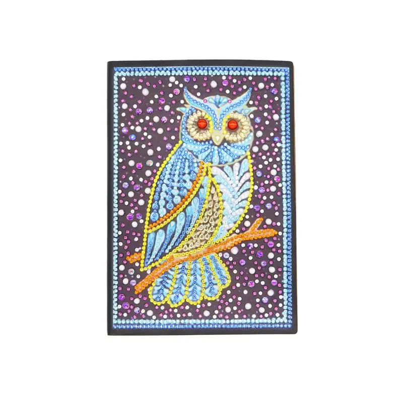 Creative DIY Diamond Painting Special Shaped Notebook Diary Book A5 Embroidery Cross Stitch Craft Gift - Color: 16