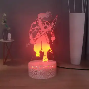 

Blademaster LED Night Light WarcraftⅢ Modern Game Table Lamp Cool Boys Bedroom Desk Lamp Game Fans Souvenir Lamp Christmas Gift