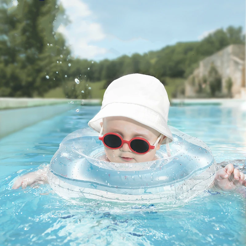 newborn swimming