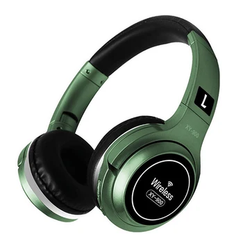 

Head-Mounted Bluetooth Headset LED Luminous Outdoor Wireless Folding TF/MF Bluetooth Headset