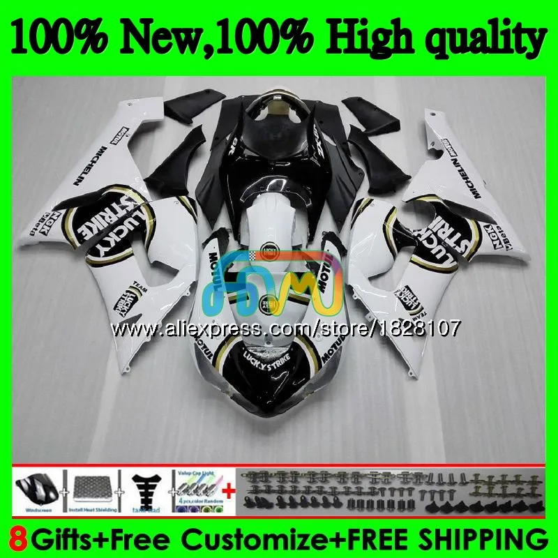 Тюнинг-пакет для KAWASAKI ZX 6R 600CC Лаки Страйк 6 R ZX636 ZX-636 600 CC ZX-6R 11BS. 6 ZX600 ZX 636 ZX6R 05 06 2005 2006 обтекатели - Цвет: No. 1