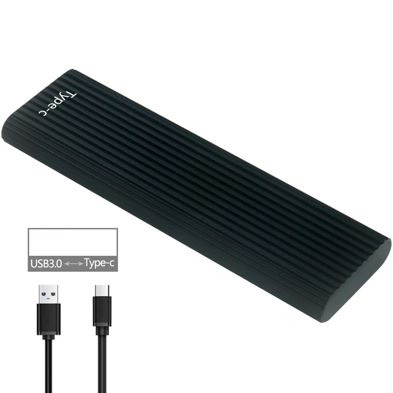 QINDIAN M2 SSD чехол NVME SSD корпус M.2 для usb type C Алюминиевый жесткий диск Корпус для NVME PCIE M ключ SSD диск NVME SSD коробка