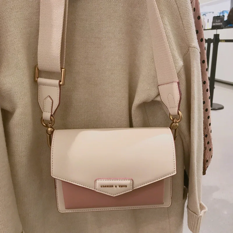 

Women 2019 new messenger bag small square bag CK women's shoulder bag postman envelope bag