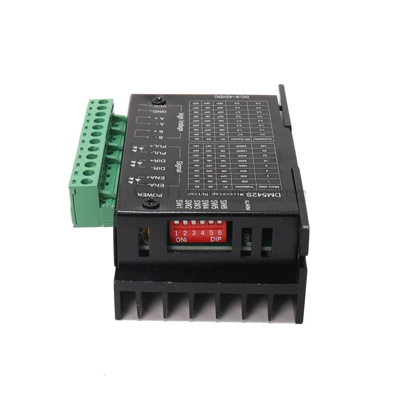 100 шт. Драйвер шагового двигателя DM542S Напряжение 24-50VDC ток 1,0-4.2A для 57 86 серия 2-фазный цифровой шаговый двигатель