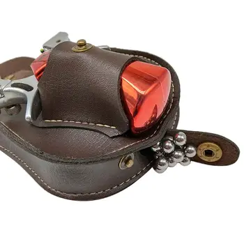 

Handmade Leather 2 In 1 Hunting Slingshot Catapult Steel Balls Bearings Bag Pouch Case Holder M2EA