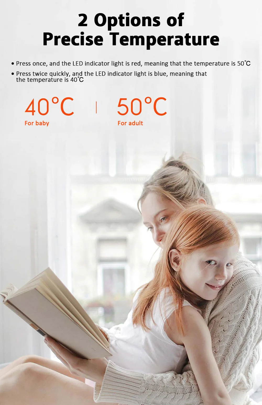 Small and Portable Infrared Pulse Antipruritic Stick Precise Temperature Control 200mAh Battery