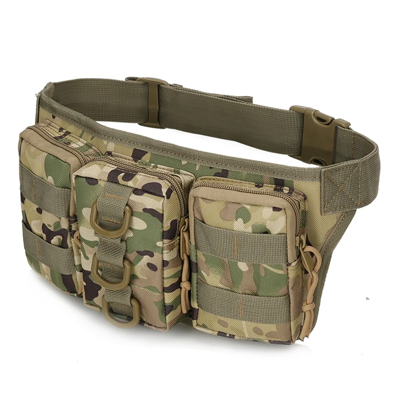 Waterproof Molle Military Men Tactical Waist Bag Outdoor Sports Hiking Hunting Riding Army Pouch Bags Climbing Belt Bag 1