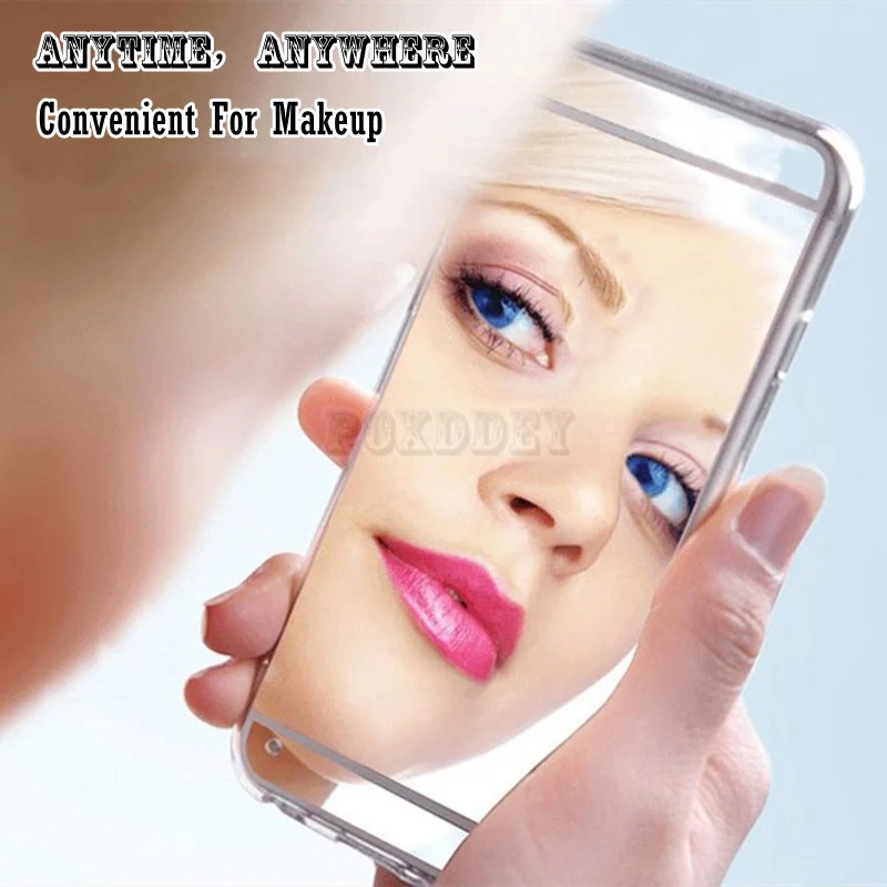 silicone case samsung Thời Trang Ốp Lưng Tráng Gương Dành Cho Samsung Galaxy Samsung Galaxy S9 S10 S10e S20 S21 S22 Plus Note 9 10 20 Cực A51 A71 a12 A52 A53 Trang Điểm Mạ Bao cute samsung cases