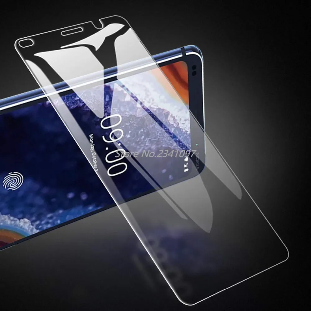 Защитное стекло для Nokia 9 закаленное 2 3 5 8 6 2017 9H Защитная пленка 9|Защитные стёкла и