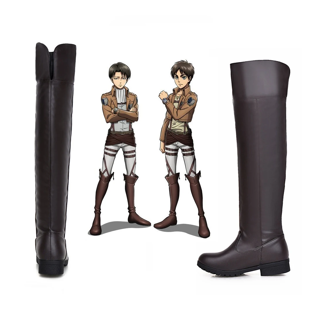 Shingeki No Kyojin Attack On Titan Армин арлерт обувь для косплея для женщин и мужчин кожаные ботинки Акерман Eren Jaeger Mikasa Хэллоуин