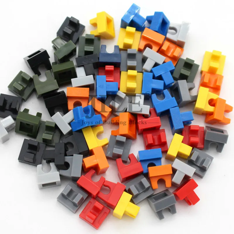 

Moc Tile модифицированный 1x1 с зажимом 15712 Сделай Сам креативные просвечивающие строительные блоки кирпичи классические наборы совместимые с сборными элементами