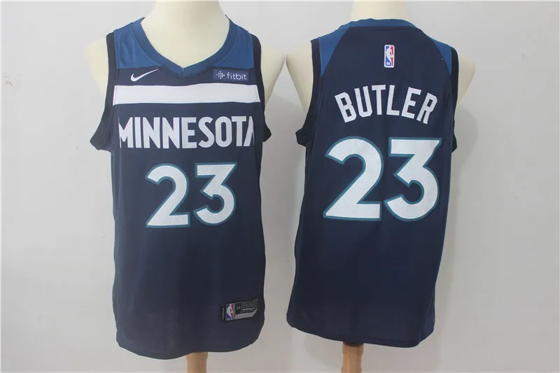 AS PICTURE Мужские баскетбольные майки из Миннесоты Эндрюс Уиггинс, Jimmy Butler, Karl-Anthony Towns, Kevin Garnett, camiseta, maillot BHR01 - Цвет: AS PICTURE