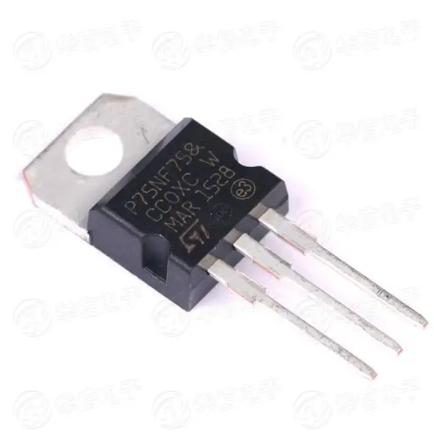 10pcs FET / P75NF75/ STP75NF75 /TO-220
