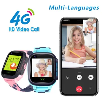 

Y95 Global 4G LTE Kids Smart Watch IP67 Warerproof LBS/GPS/WIFI Tracker Camera Video HD Call Global Languages