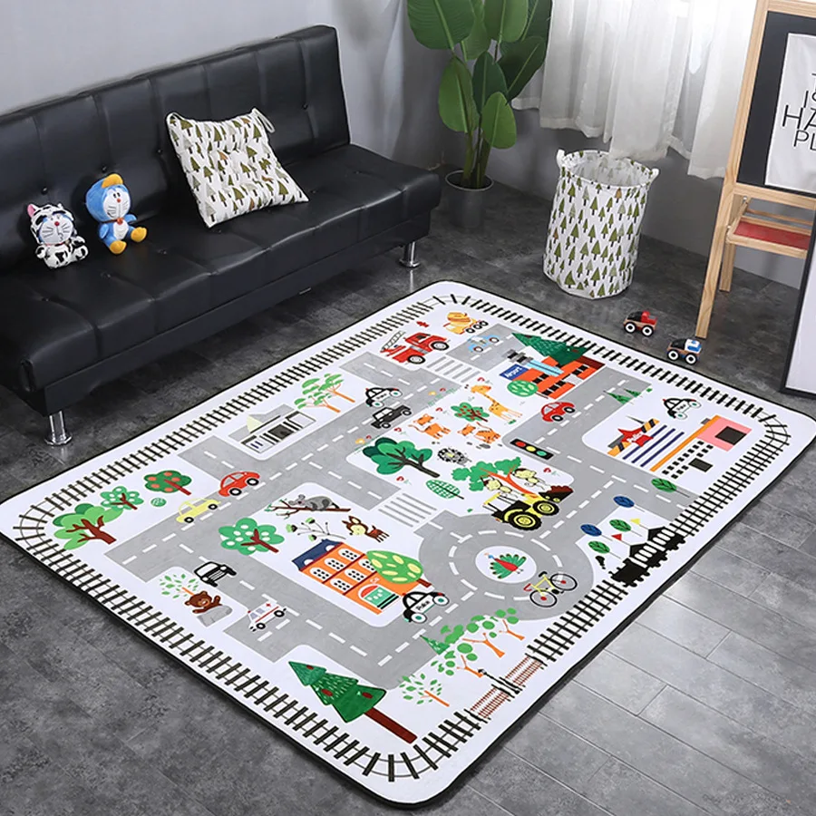 

INS Scandinavian Minimalist Mat Popular Brand Rug Bedroom Living Room Tapestries Yoga Mat Baby Creeping Mat