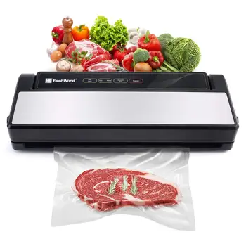 

Household Vacuum Sealer Automatic Food Pcaking Food storage Vacuum Packer for Kitchen with 10 Packing Bags Free