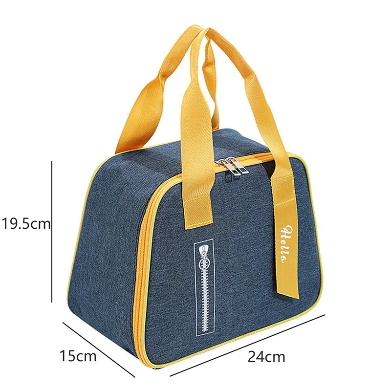 1pc Oxford Cloth Thickened Cute Pet Thermal Insulated Bag With Freshness  Preservation, Portable & With Ice Pack For Lunch Box