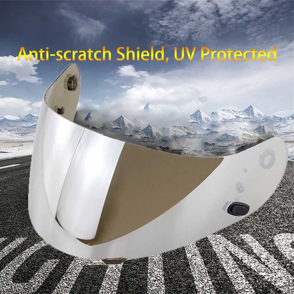 MagiDeal 2pcs Motorcycle Full Face Helmet Visor for HJC HJ-09 CL-15 CL-17
