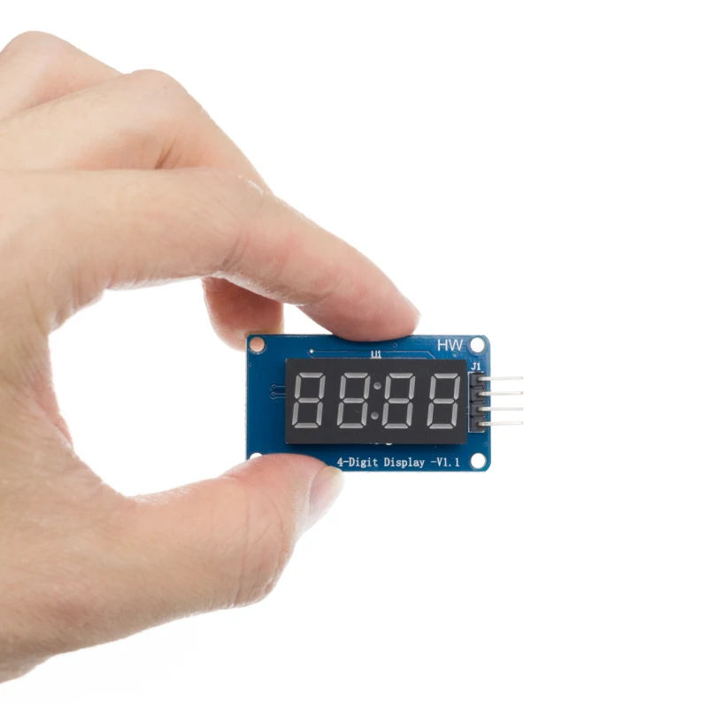 Модуль цифросветодиодный светодиодного дисплея TM1637 1 шт. 4 бита для arduino 7