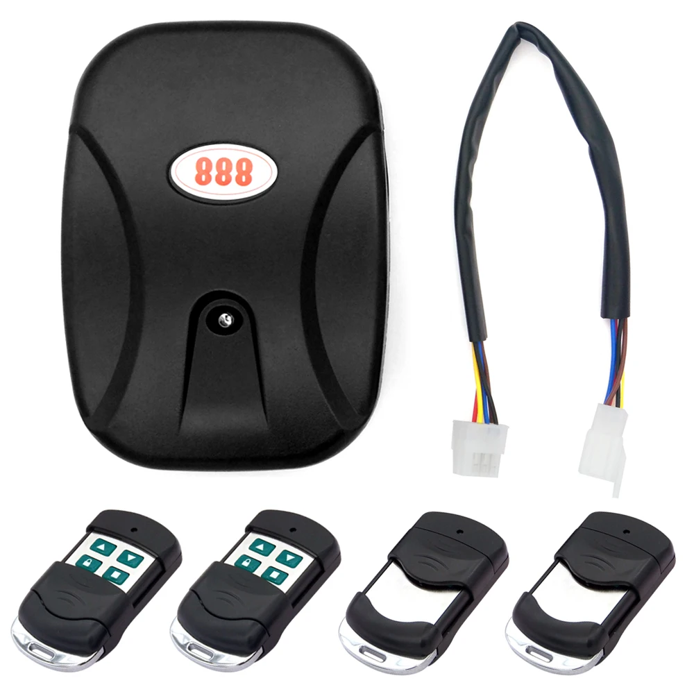 Details about   UK Universal Wireless Remote Control for Cars Garage Door Gate Alarm 433 MHz 12V 