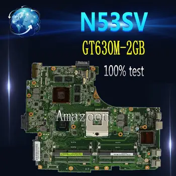 

Amazoon N53SV Laptop motherboard for ASUS N53SV N53SN N53SM N53S N53 Test original mainboard GT630M-2GB