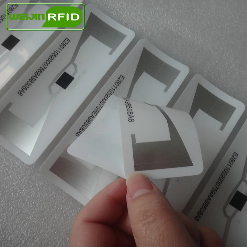 RFID метка UHF стикер лобовое стекло автомобиля EPC6C 915m860-960M водонепроницаемый солнцезащитный крем анти-слеза adhensive пассивный для печати RFID этикетка