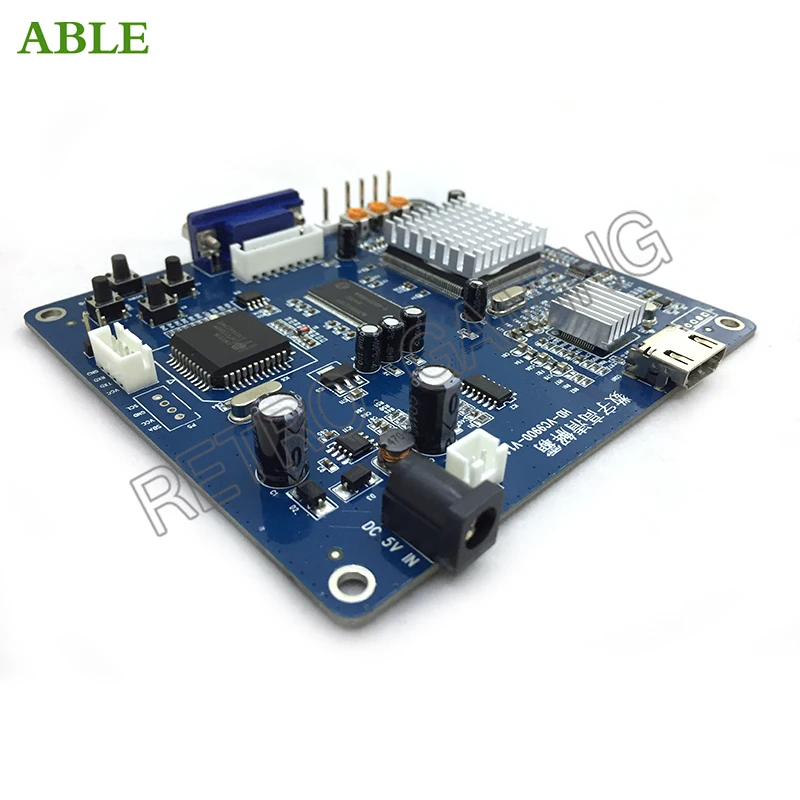 새로운 도착 CGA HDMI 변환기 RGBS / CGA / EGA HDMI 변환 보드 PCB HD 모니터 아케이드 게임 기계