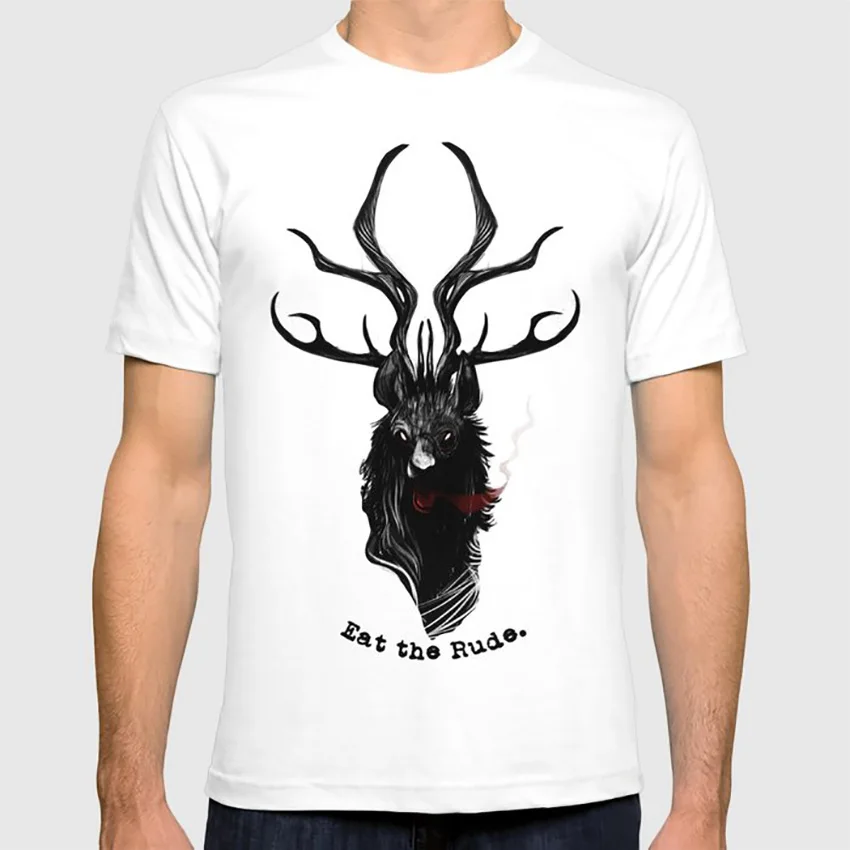 Eat The Rude футболка концепция животные иллюстрация ужас|Футболки| |