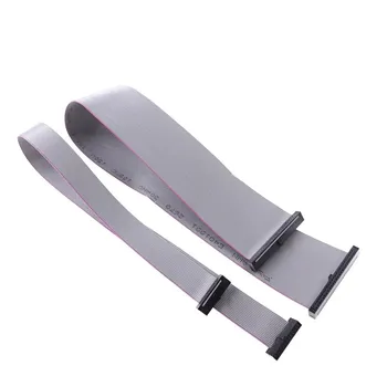 

5 pcs 1.27 mm pitch 6 8 10 12 14 16 20 24 26 30 34 40 44 50 60 80 Pin JTAG ISP DOWNLOAD CABLE Flat Ribbon Data Cable 50cm Length