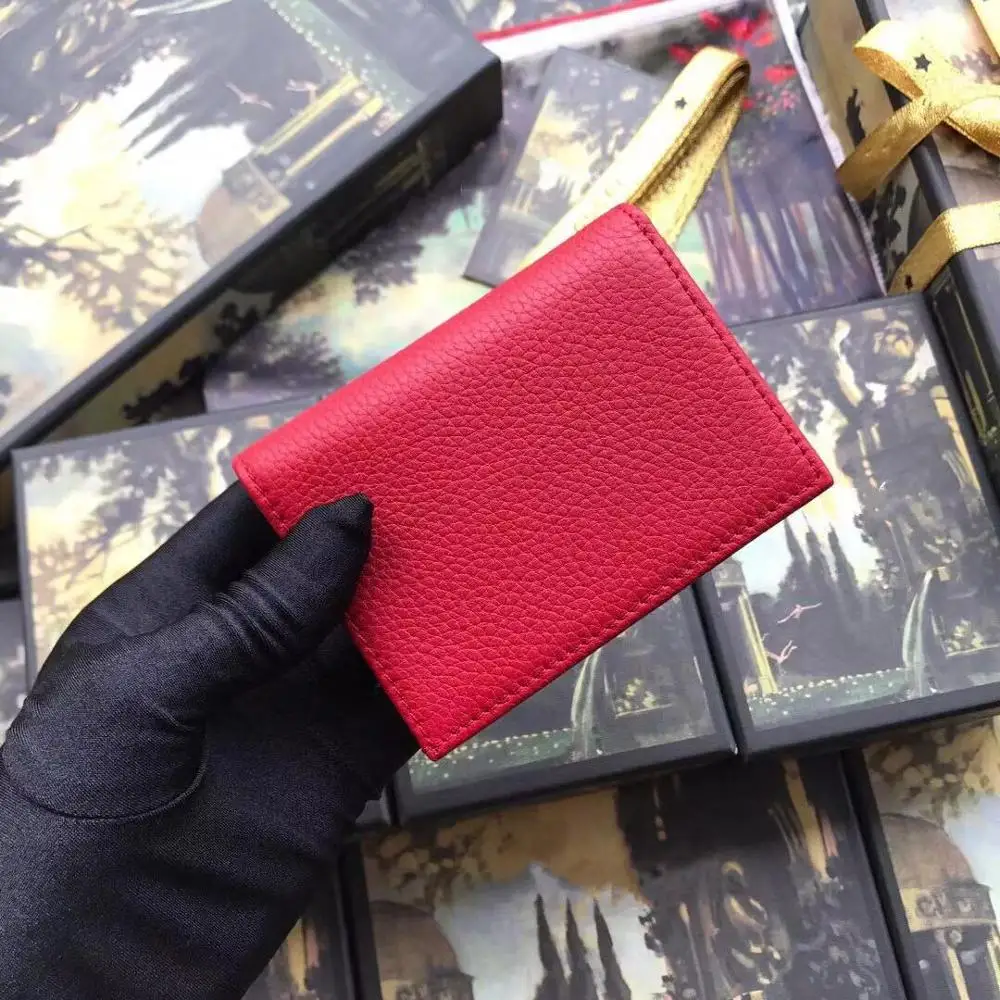 

Women's leather short wallet simple lightweight luxury brand design top quality women wallet