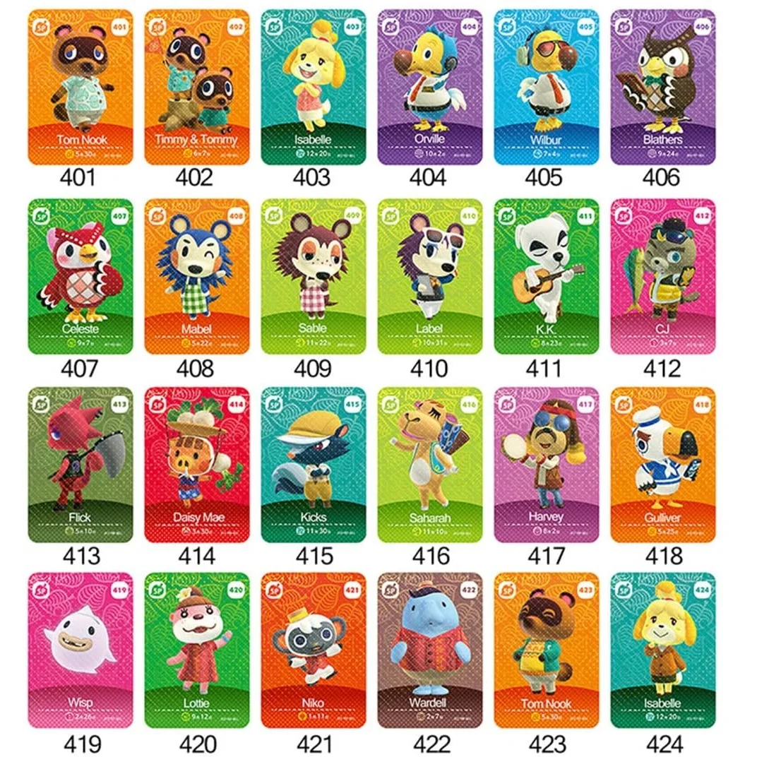 Адаптер ACNH NFC для пересечения животных новые горизонты карта Amiibo Series 5 Raymond NTAG215