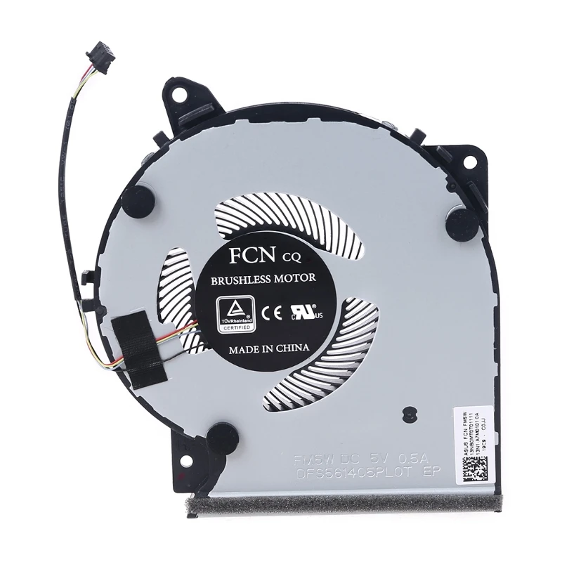 Replacement CPU Cooling Fan for VivoBook X509 X509FJ-FLX509F X409U X509F X409F FL8700D FL8700 X509U Series DFS561405PLOT FM5W cooling fan