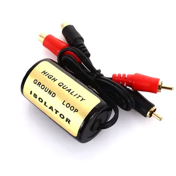 

Audio Noise Filter Noise Suppressor Killer Durable Noise Suppressor Filter Home Stereo Cable Ground Loop Isolator RCA To RCA